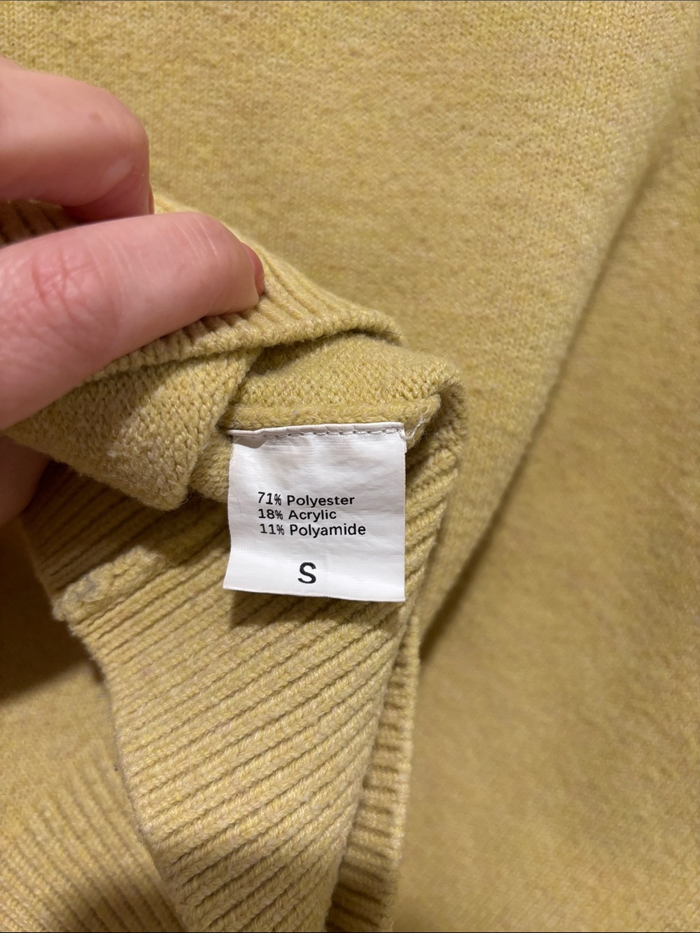 Yellow Cardigan - Picture 4 of 4